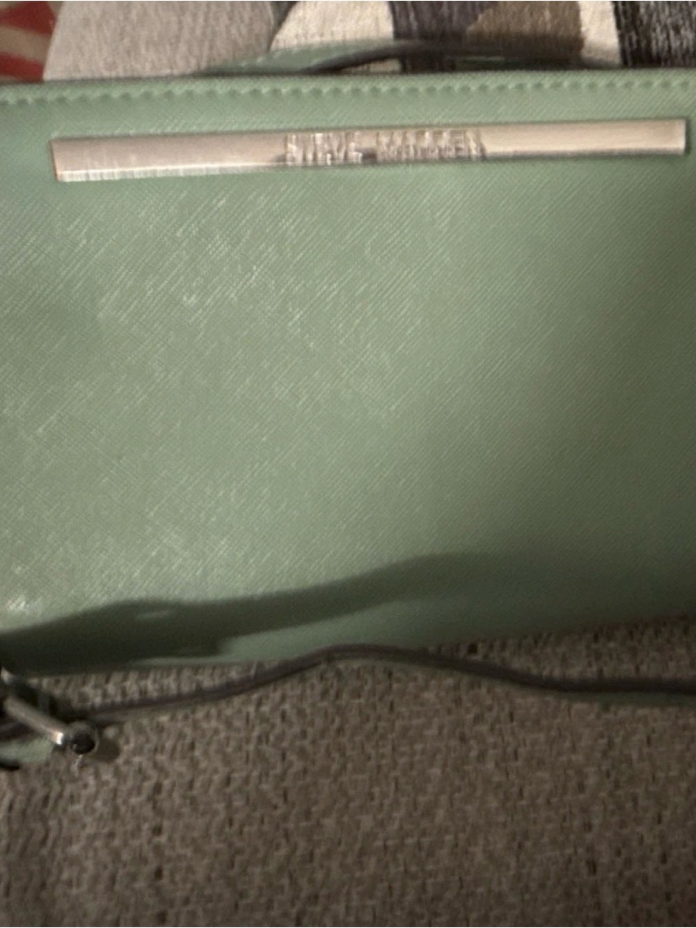 Steve Madden Mint Green Crossbody Wallet